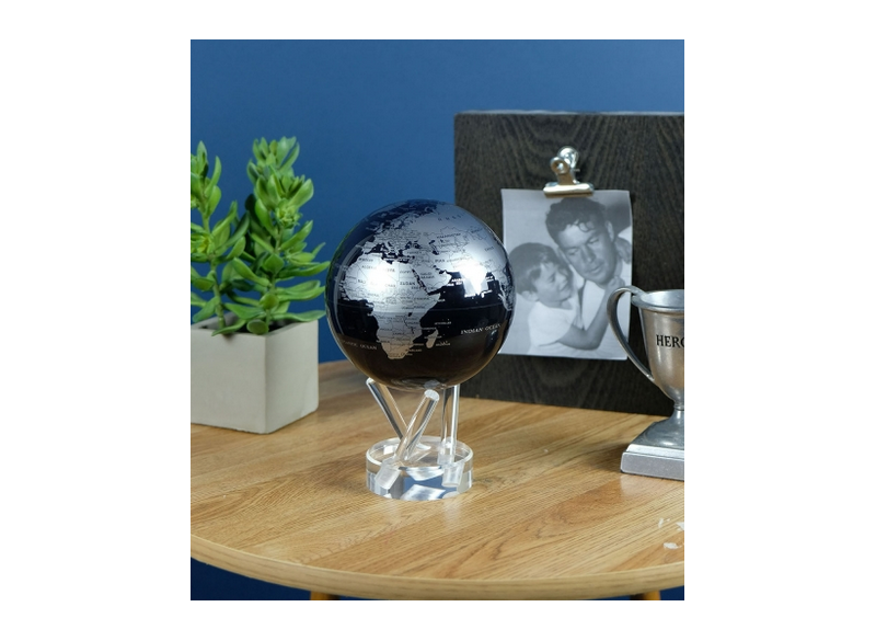 Moving Globe BlackSilver Ø15,24cm