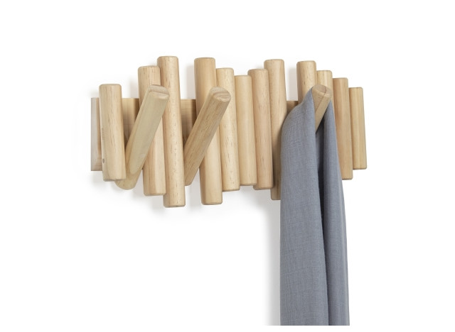 Knagerække Picket rail natur