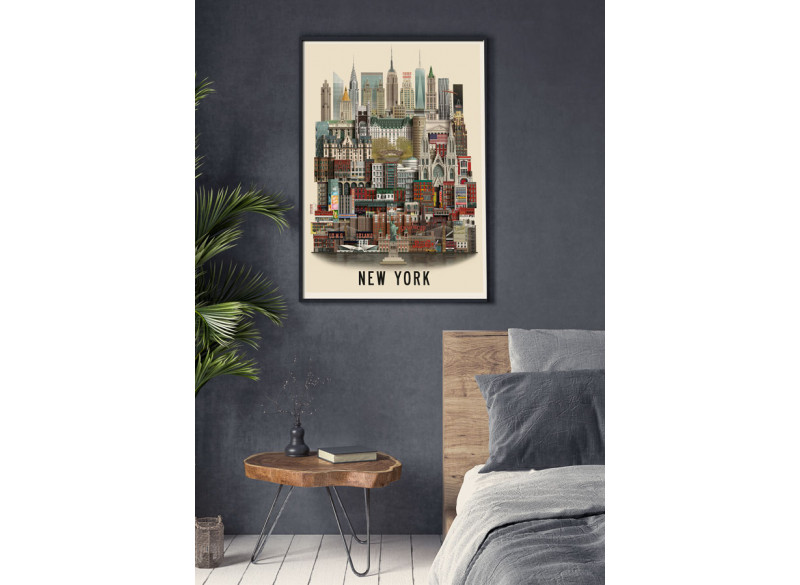 Poster New York Martin 50x70
