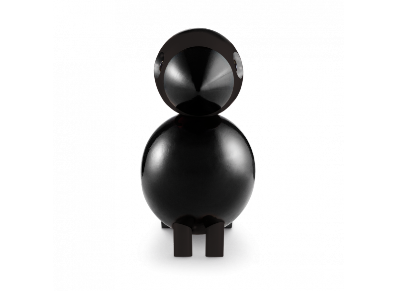 Sangfugl Ravn Stor Sort