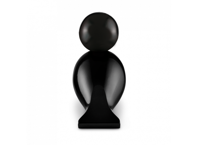 Sangfugl Ravn Stor Sort