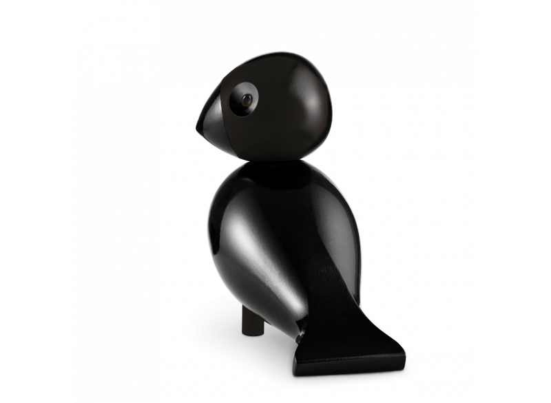 Sangfugl Ravn Stor Sort