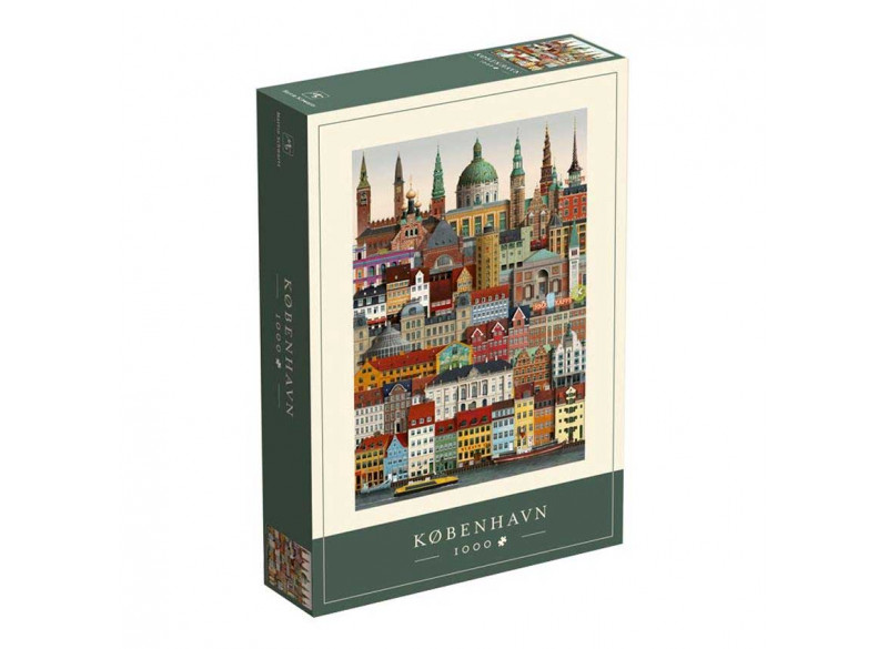 Puslespil København 1000 brikker