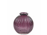 Vase Mini Rund Mørk Lilla 