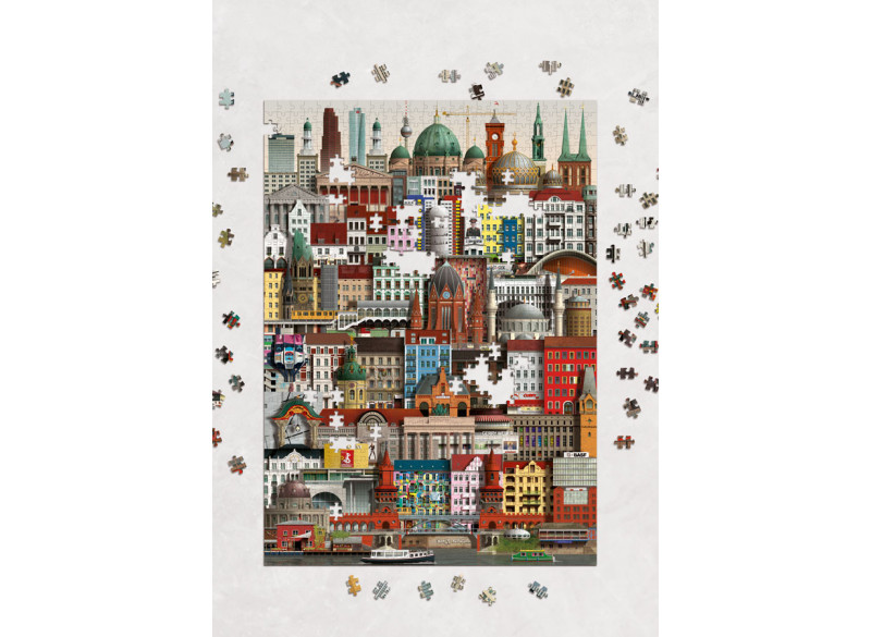 Puslespil København 1000 brikker