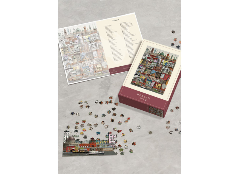 Puslespil København 1000 brikker