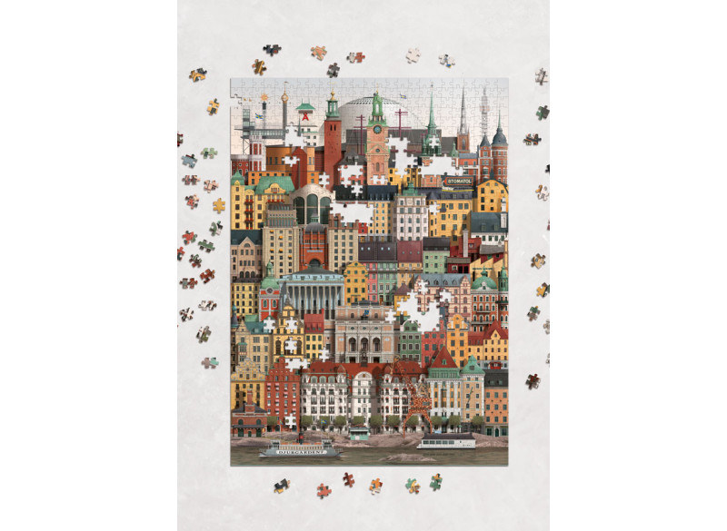 Puslespil København 1000 brikker