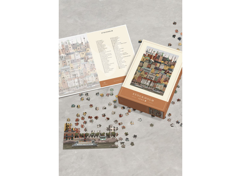 Puslespil København 1000 brikker