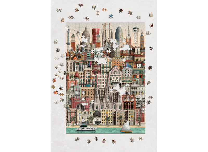 Puslespil København 1000 brikker