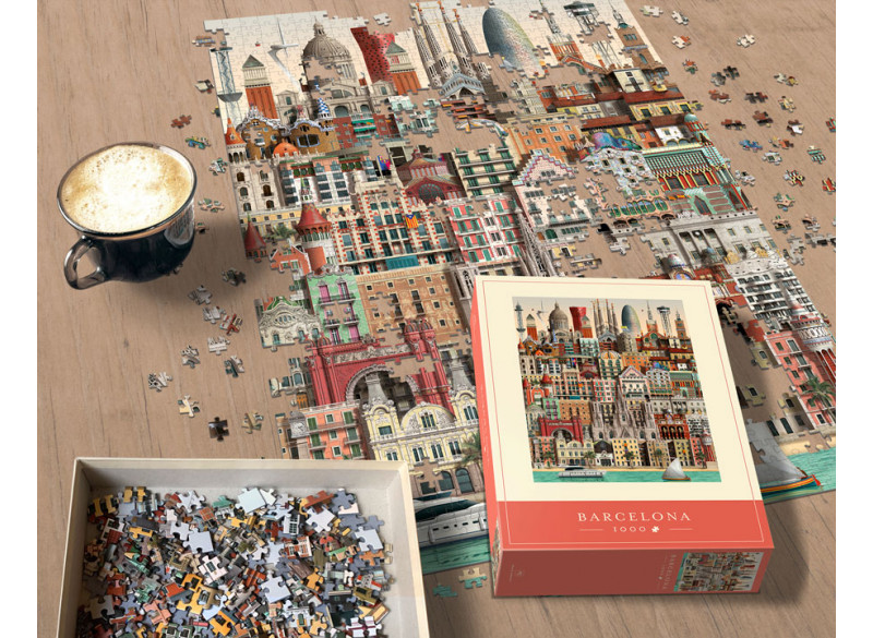 Puslespil København 1000 brikker