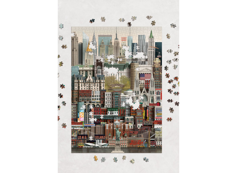 Puslespil København 1000 brikker