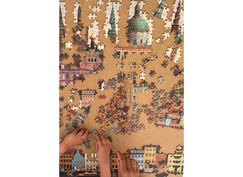 Puslespil København 1000 brikker