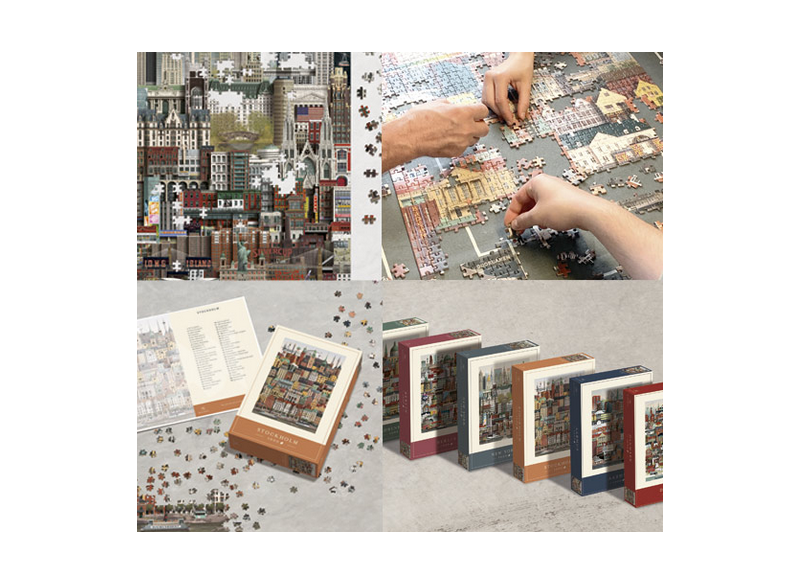 Puslespil København 1000 brikker