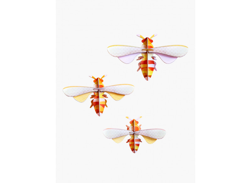 Totem Honey bees set of 3