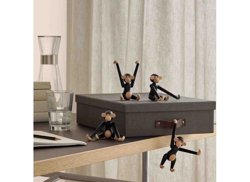 Abe mini mørk bejdset eg