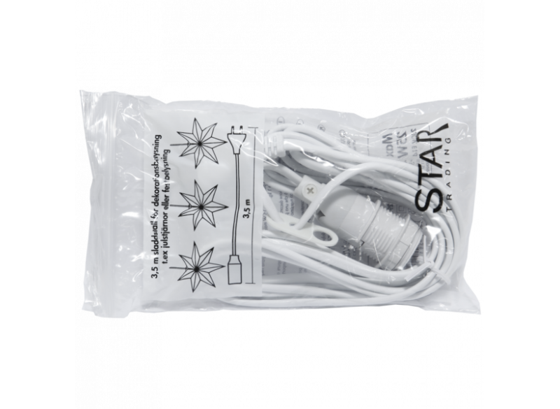 Electric Cord with switch - 5 meter E14