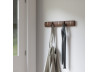 Knagerække Flip 5-hook Lys Walnut - Messing