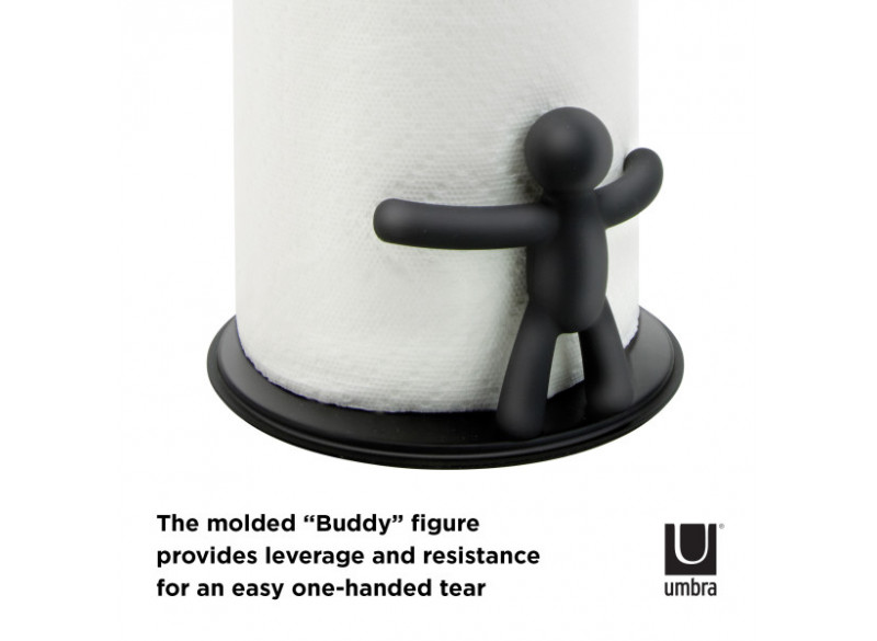 Papir Holder Buddy - Sort