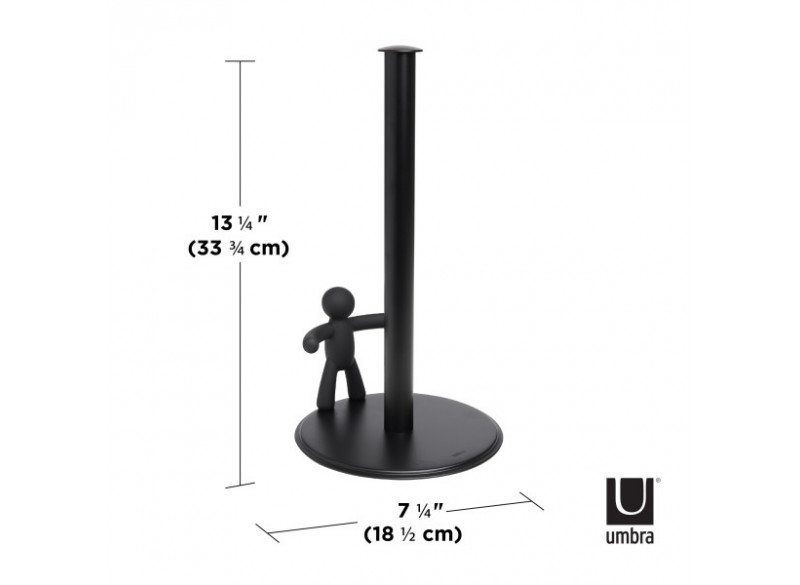 Papir Holder Buddy - Sort