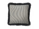 Pillow mini Telma Black fringes