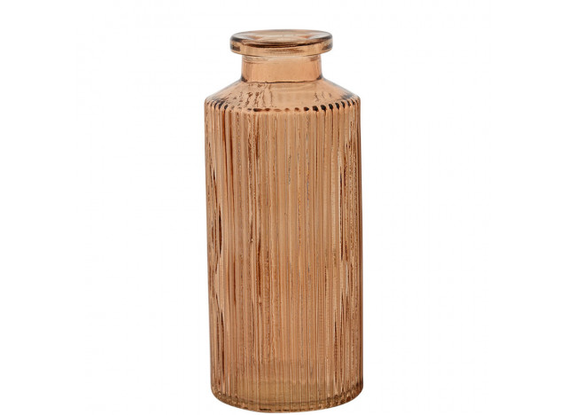 Vase Emmet amber H14 cm