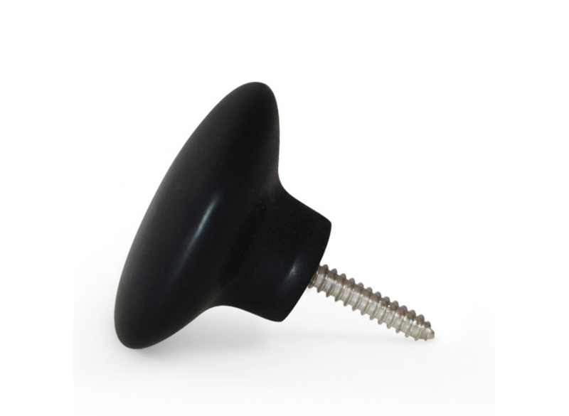 Knob Mat Black