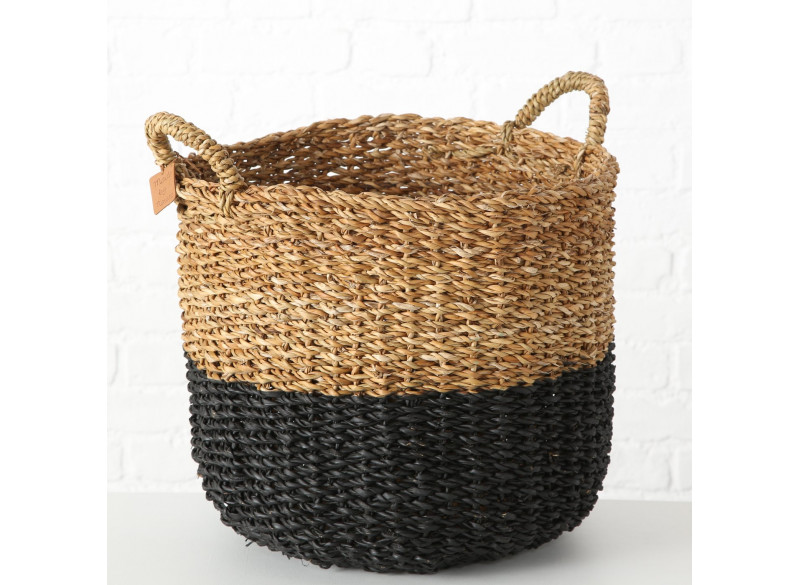 Kurv Søgræs Natur-Sort