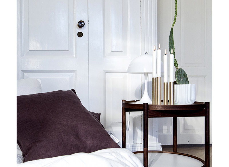 Lysestage Slim Lights messing