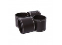 Napkin ring 4-pak black