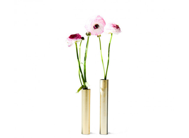 Vase Slim messing