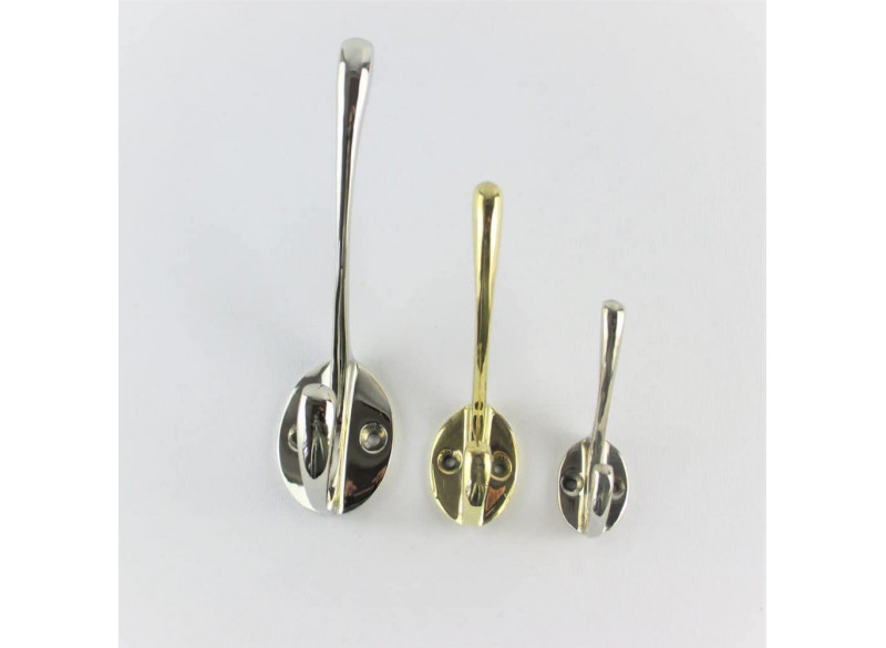 Knage messing dobbel 10 cm