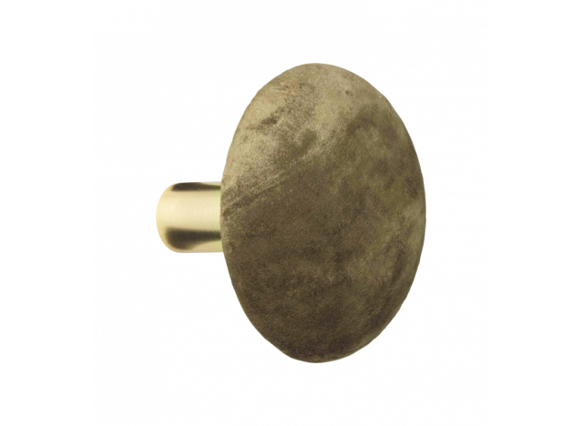 Knage VelourMessing L Mustard